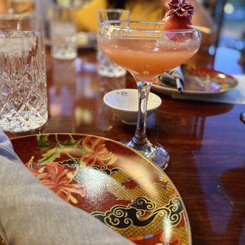 Qi Austin - Watermelon cooler cocktail is delicious - Dim Sum Near Me - Austin, Texas Qi Austin - Watermelon cooler cocktail is delicious - Dim Sum Near Me - Austin, Texas