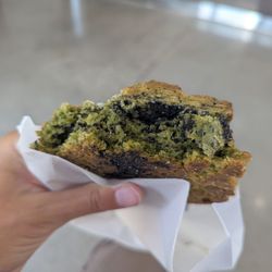 Matcha black sesame scone. SO GOOD