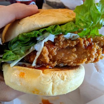 bb.q Chicken Upper Darby - Secret Spicy Chicken Sandwich - Korean Near Me - Upper Darby, Pennsylvania