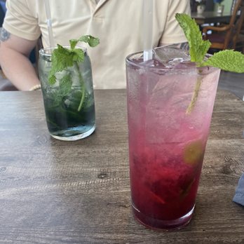 The Coterie Restaurant - Blueberry mojito and mint julep. - Cocktail Bars Near Me - Rochester, New York The Coterie Restaurant - Blueberry mojito and mint julep. - Cocktail Bars Near Me - Rochester, New York