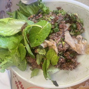 Asian Cafe - Laab beef raw & bitter - Thai Near Me - Sacramento, California Asian Cafe - Laab beef raw & bitter - Thai Near Me - Sacramento, California