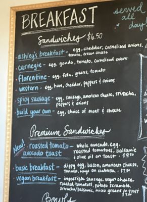 Menu photo 3 Carnegie Coffee Carnegie, PA