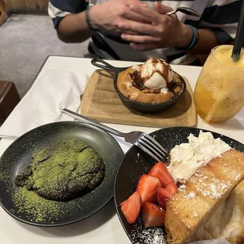 Spot Dessert Bar - Matcha Lava Cookie - Desserts Near Me - Flushing, New York