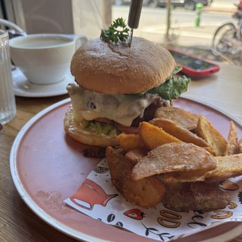 Sunny Side Breakfast - Wedge fries and Korean burger - Breakfast & Brunch Near Me - Sacramento, California