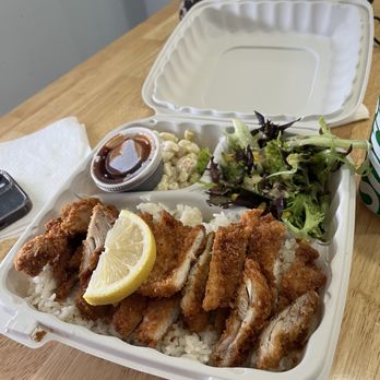 Howzit Hawaiian Kitchen - Chicken katsu plate - Hawaiian Near Me - Schertz, Texas