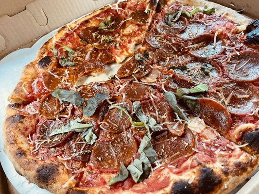 Peels On Wheels Pizza Garage by null