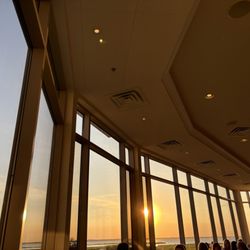 The Hobbit Restaurant - The view at sunset