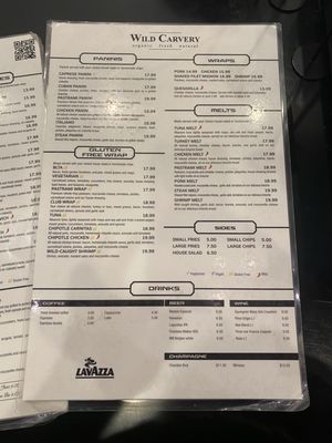 Menu photo 2 Wild Carvery Burbank, CA
