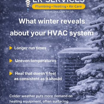 E.R. Services - Get your HVAC tune up & safety check before the cold hits! - Plumbing Near Me - Mint Hill, North Carolina E.R. Services - Get your HVAC tune up & safety check before the cold hits! - Plumbing Near Me - Mint Hill, North Carolina