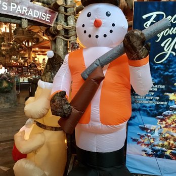 Bass Pro Shops - Even the snowman had a gun! - Sports Wear Near Me - Houston, Texas