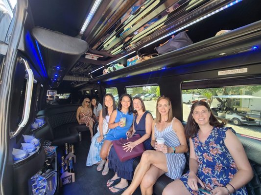 Photo of Beau Wine Tours & Limousine Service - Napa, CA, US. Mercedes Benz Sprinter Limo for my milestone birthday celebration in Napa Valley