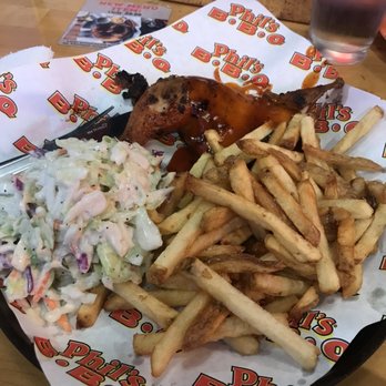 Phil's BBQ - QT Chicken Platter - Barbeque Near Me - Santee, California