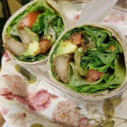 "Chicken" teriyaki wrap.