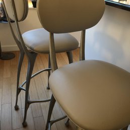 J&C Upholstery reupholstered my bar stools perfectly!