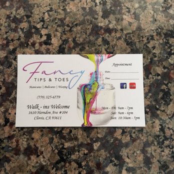 Fancy Tips & Toes - Nail Salons Near Me - Clovis, California