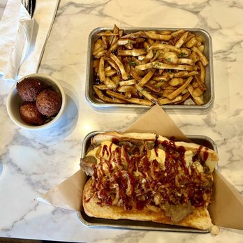 H Brothers - Original Poutine + H Brothers Cheesesteak + Hush Puppies - Comfort Food Near Me - Escondido, California H Brothers - Original Poutine + H Brothers Cheesesteak + Hush Puppies - Comfort Food Near Me - Escondido, California
