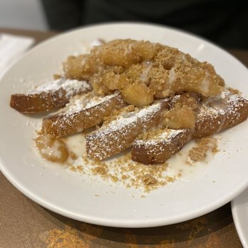 Brunch Everyday - Apple French toast. - Coffee & Tea Near Me - Conshohocken, Pennsylvania