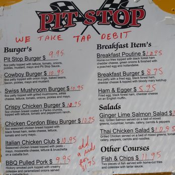 The Pit Stop - The menu. - Food Trucks Near Me The Pit Stop - The menu. - Food Trucks Near Me