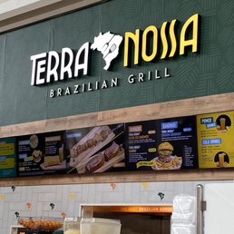 Main view of the restaurant sign