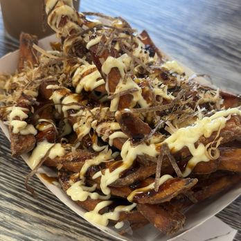 Mochi Dog Cafe - Furikake Fries - Desserts Near Me - Houston, Texas Mochi Dog Cafe - Furikake Fries - Desserts Near Me - Houston, Texas