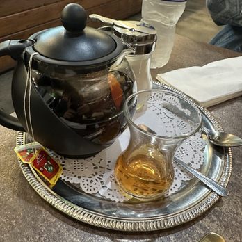 Kababstic Mediterranean Grill - Complimentary tea brought to table when we sat down. Nice touch! - Mediterranean Near Me - Arcadia, California Kababstic Mediterranean Grill - Complimentary tea brought to table when we sat down. Nice touch! - Mediterranean Near Me - Arcadia, California