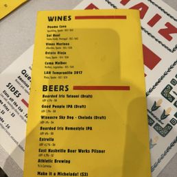 Menu Menu