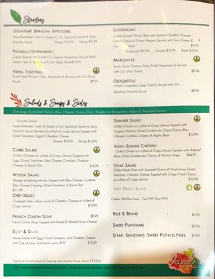Menu photo 7 Jessica's Bistro Lake City, FL