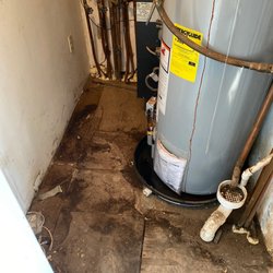 In & Out Plumbing & Construction - See all the water damage.