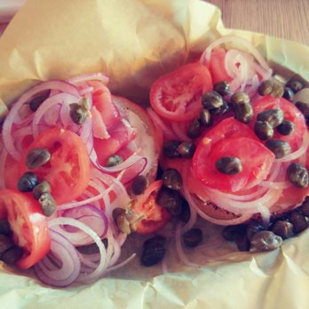 Kokobelli Bagel Cafe - Bagel with lox... Got mine on poppy seed. - Bagels Near Me - Mesa, Arizona Kokobelli Bagel Cafe - Bagel with lox... Got mine on poppy seed. - Bagels Near Me - Mesa, Arizona