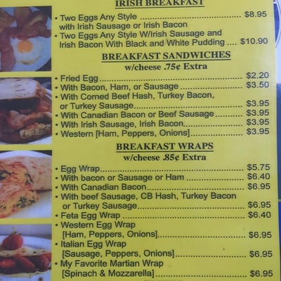 Menu photo 3 Pelham Cafe Pelham, NY