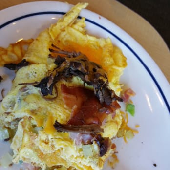 IHOP - It is hard to make out the shredded beef in the pic, old and dry and crusty. It did taste like beef for the most part..... - Breakfast & Brunch Near Me - Hesperia, California IHOP - It is hard to make out the shredded beef in the pic, old and dry and crusty. It did taste like beef for the most part..... - Breakfast & Brunch Near Me - Hesperia, California