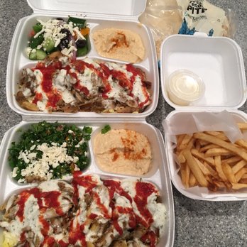 Donair Castle - a variety of food in containers - Donairs Near Me - Maple Ridge, British Columbia