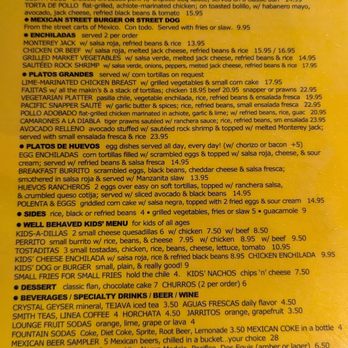 Joe's Taco Lounge & Salsa - Menu - Mexican Near Me - Mill Valley, California