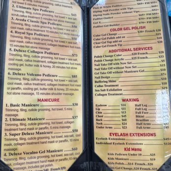 Versaci Nails Spa - Menu - Nail Salons Near Me - Eastvale, California Versaci Nails Spa - Menu - Nail Salons Near Me - Eastvale, California
