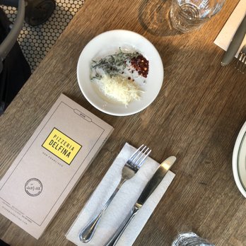 Delfina - Table set up - Pizza Near Me - San Francisco, California