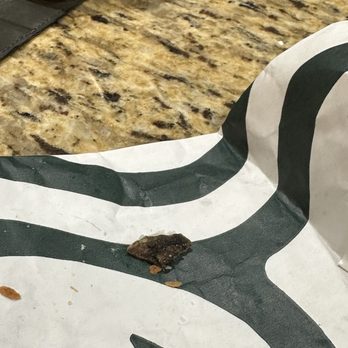 Starbucks - this is what is what was in it and it was edible - Coffee & Tea Near Me - Pittsburgh, Pennsylvania