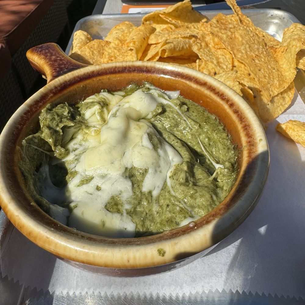 Three Barrels Beer Garden - Spinach artichoke dip - Tapas/Small Plates Near Me - Grapevine, Texas