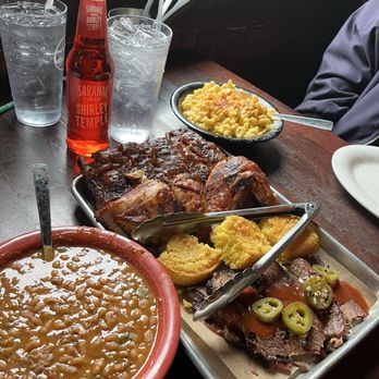Dinosaur Bar-B-Que - 1/2 Family Style Package   (Brisket, Mac and Cheese, Pulled Pork Bean Soup) - Barbeque Near Me - Rochester, New York