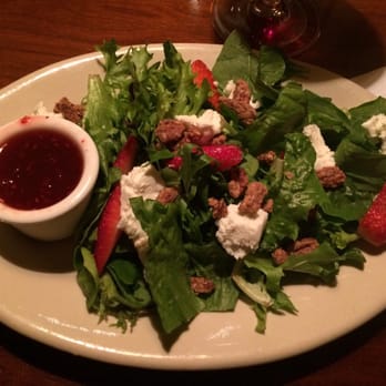 Spezia - Strawberry salad with a delicious vinaigrette - Italian Near Me - Omaha, Nebraska Spezia - Strawberry salad with a delicious vinaigrette - Italian Near Me - Omaha, Nebraska