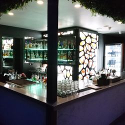 Sixteen Antlers Rooftop Bar - The bar.