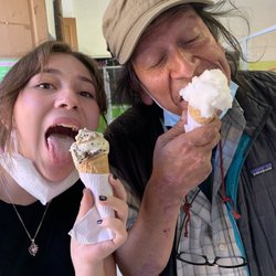 La Michoacana - Tequila & Chocolate Mint ice-cream cones