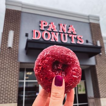PANA Donuts Coffee & Boba Tea - Red velvet donut - Donuts Near Me - Indianapolis, Indiana PANA Donuts Coffee & Boba Tea - Red velvet donut - Donuts Near Me - Indianapolis, Indiana
