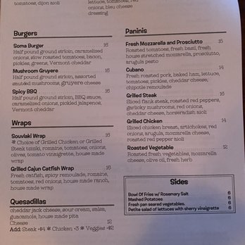 Soma - New American Near Me - Beverly, Massachusetts