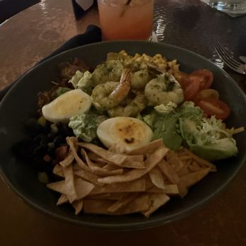 Gabriel's Cafe - Cobb salad with shrimp - American Near Me - Austin, Texas