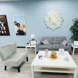 Sunmed - Customer Lounger Area.
