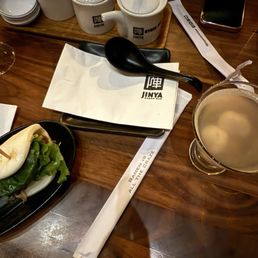 Lychee martini and bao JINYA Bun (1pc)*