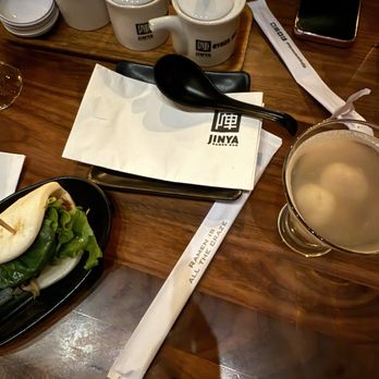 JINYA Ramen Bar - Chandler - Lychee martini and bao JINYA Bun (1pc)* - Ramen Near Me - Chandler, Arizona
