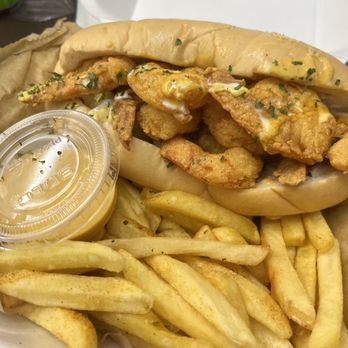 Kraby Crab - Fletcher - Po Boy with the best bread and sauce in FL! - Seafood Near Me - Tampa, Florida Kraby Crab - Fletcher - Po Boy with the best bread and sauce in FL! - Seafood Near Me - Tampa, Florida