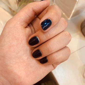 My Nail Couture - Deep navy blue gel mani - Nail Salons Near Me - Sherman Oaks, California My Nail Couture - Deep navy blue gel mani - Nail Salons Near Me - Sherman Oaks, California