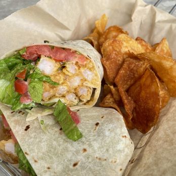 Guanabanas - spicy shrimp wrap - Seafood Near Me - Jupiter, Florida